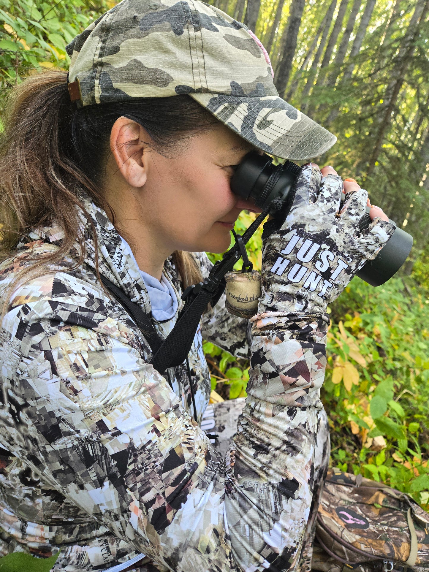 Skyclad Camo™ Fingerless Gloves - Unisex