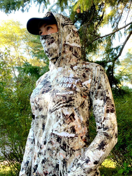 Skyclad Camo™ Hooded Jersey with Buff - Unisex