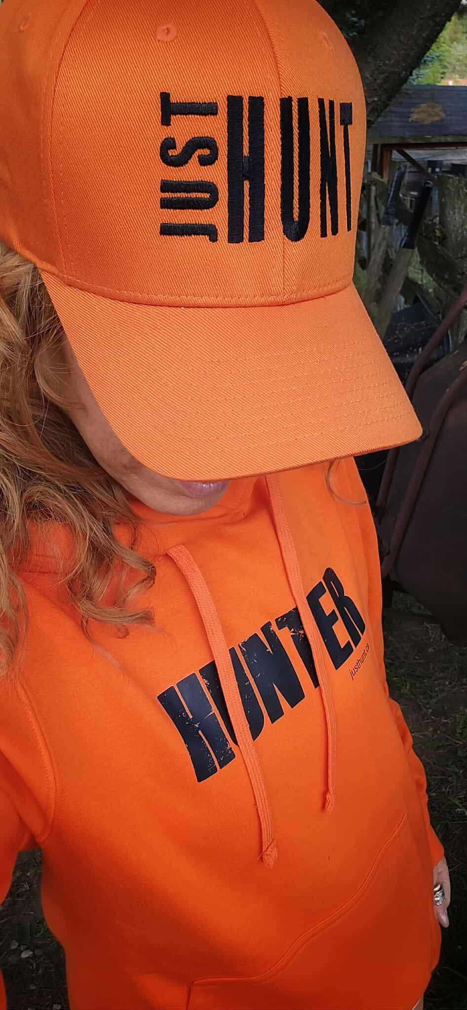 Blaze Orange Flexfit® 6-Panel Baseball Cap