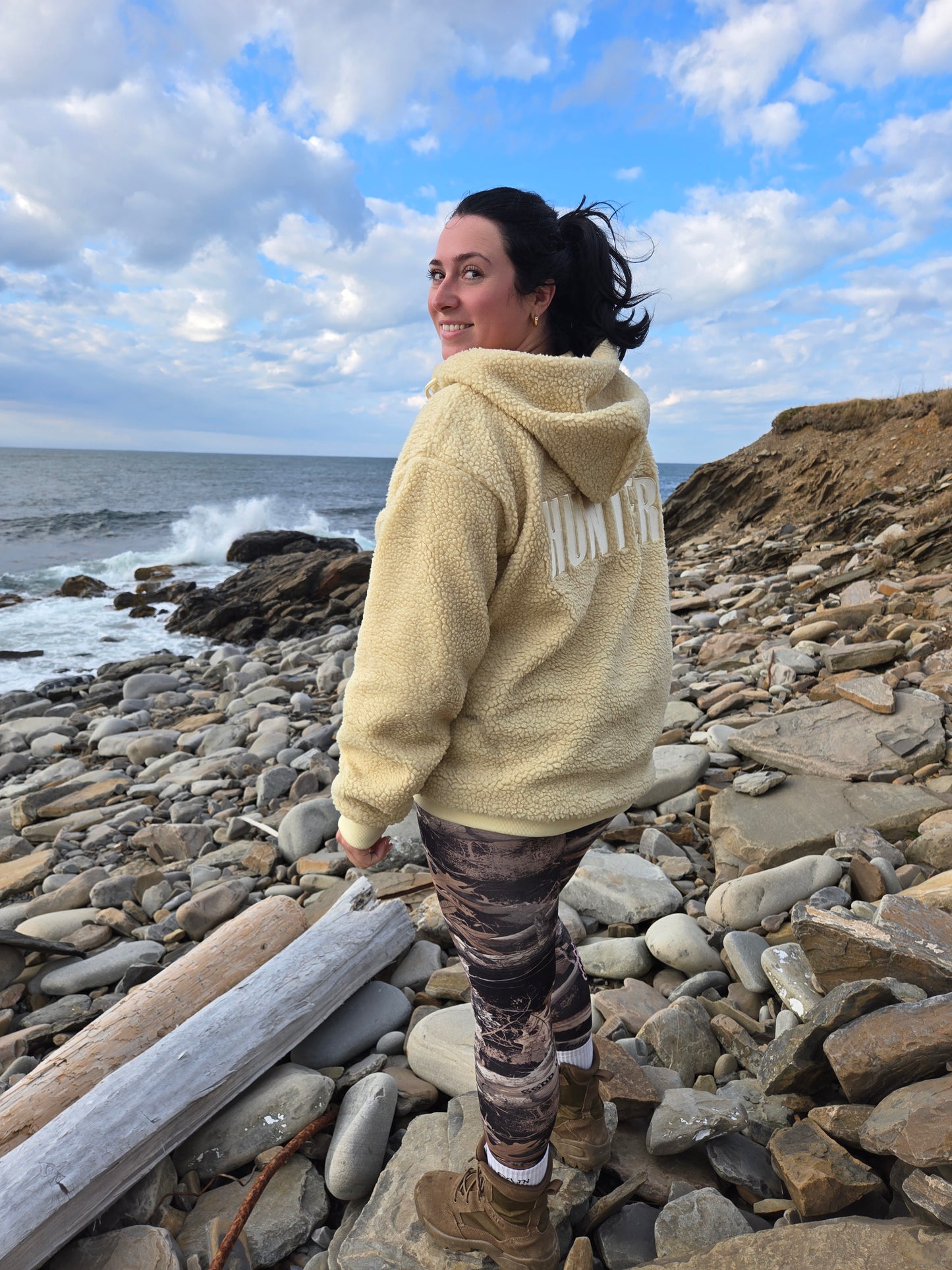 Just Hunt Cream Onattuk Hoodie